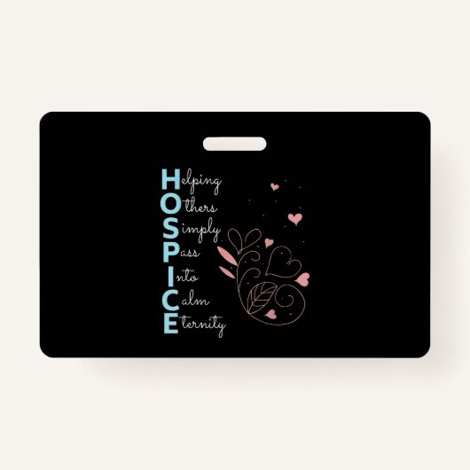 Hospice Nurse Badge (Voorkant)