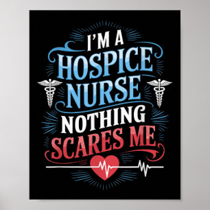 Hospice Nurse Design voor Hospice Nursing Palliati Poster