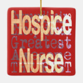 Hospice Nurse Extraordinaire Keramisch Ornament (Achterkant)
