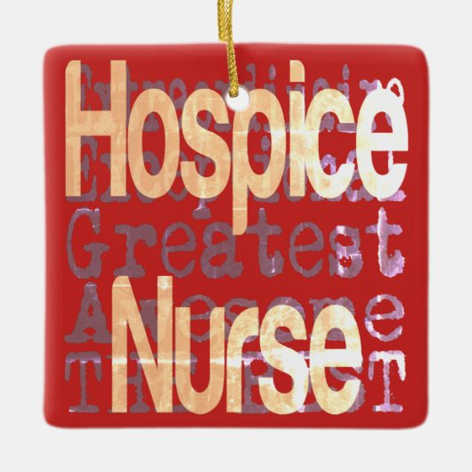 Hospice Nurse Extraordinaire Keramisch Ornament (Voorkant)