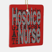 Hospice Nurse Extraordinaire Keramisch Ornament (Rechts)