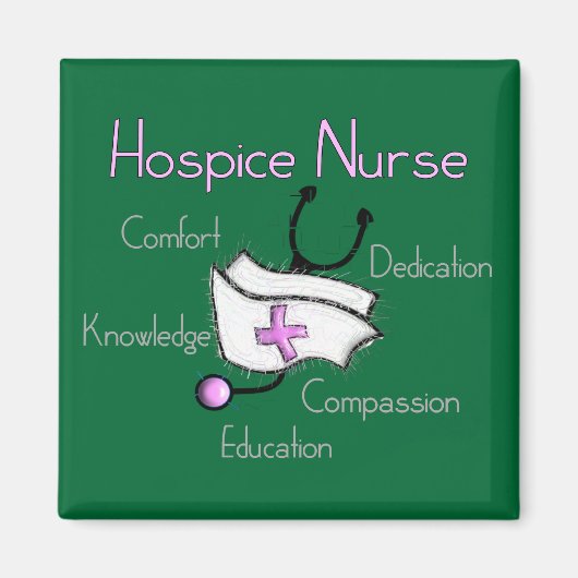 Hospice Nurse Gifts Magneet (Voorkant)