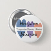 Hospice Nurse Gifts Ronde Button 5,7 Cm (Voorkant /achterkant)