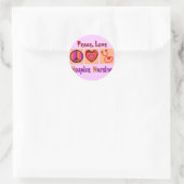 Hospice Nurse Gifts Ronde Sticker (Tas)