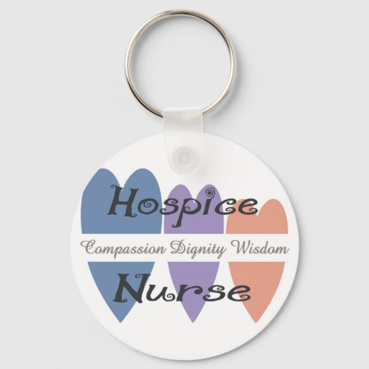 Hospice Nurse Gifts Sleutelhanger (Voorkant)