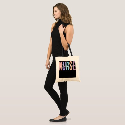 Hospice Nurse Registered Nurse RN Noodruimte Tote Bag (Voorkant (model))