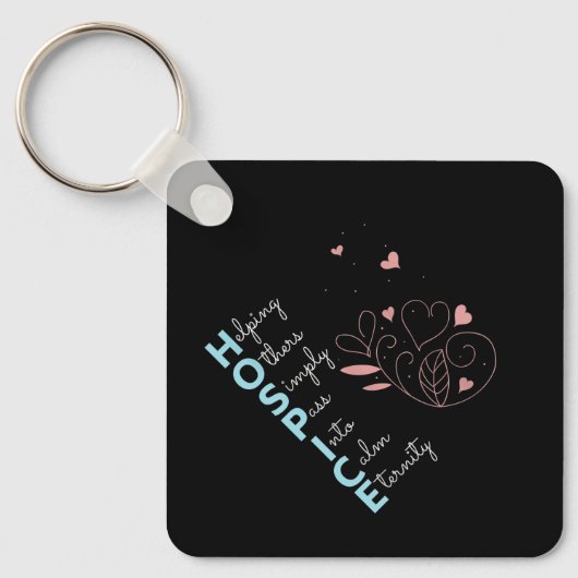 Hospice Nurse Sleutelhanger (Voorkant)