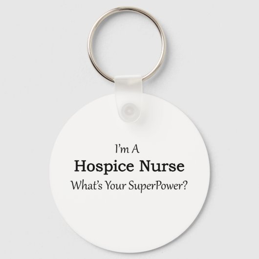 Hospice Nurse Sleutelhanger (Voorkant)