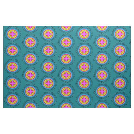 Hospice Nurse Stof (Fat Quarter)