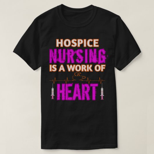 Hospice Nursing is een werk van het hartgehoorappa T-shirt (Design voorkant)