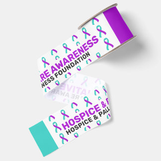 Hospice & Palliatieve Zorg Bewustzijnspatroonlint Grosgrain Lint