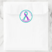 Hospice & Palliatieve Zorg Witte Ronde Sticker (Tas)