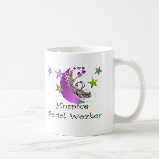 Hospice Social Worker Koffiemok (Rechts)