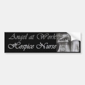 Hospice-verpleegengel Bumpersticker (Voorkant)