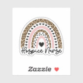 Hospice Verpleegkundige, Hospice RN Verpleegkundig Sticker (Vel)