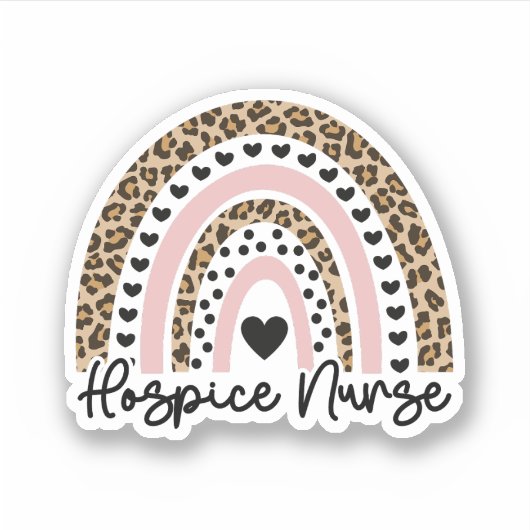 Hospice Verpleegkundige, Hospice RN Verpleegkundig Sticker (Voorkant)