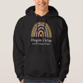 Hospice Verpleegkundige Palliatief Verpleegkundig Hoodie (Voorkant)