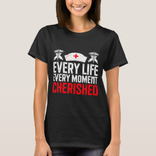 Hospice verpleegkundige palliatieve ondersteunings t-shirt