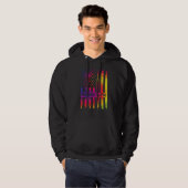 Hospice Verpleegkundige US vlag Palliatieve Verple Hoodie (Voorkant volledig)