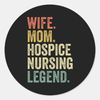 Hospice Verpleegkundige voor Hospice Verpleegkundi Ronde Sticker