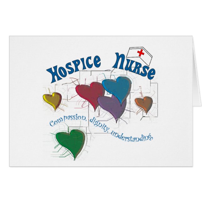 Hospice Verpleegkundigen Meerkleurig hart (Voorkant Horizontaal)