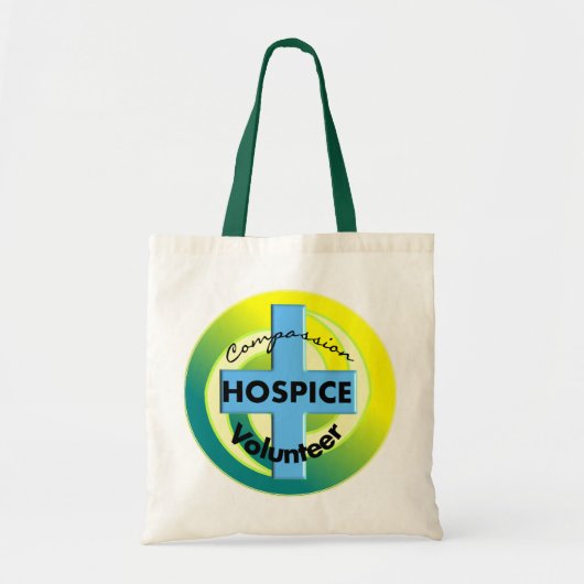 Hospice Volunteer Canvas tas (Voorkant)