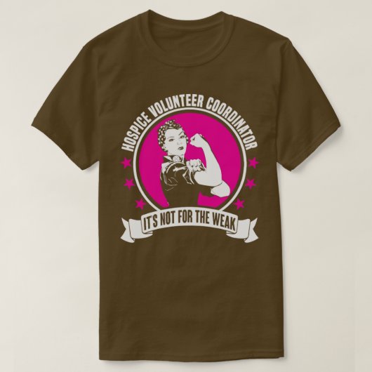 Hospice Volunteer Coordinator 6 T-shirt (Design voorkant)