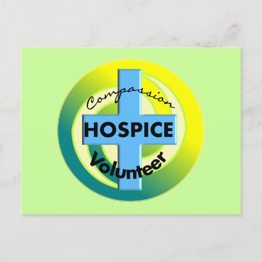 Hospice Volunteer Gifts Briefkaart (Voorkant)