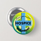 Hospice Volunteer Gifts Ronde Button 5,7 Cm (Voorkant /achterkant)