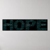 Hospice Workers belichamen een geest van hoop Poster (Voorkant)