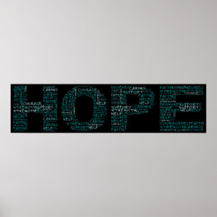 Hospice Workers belichamen een geest van hoop Poster