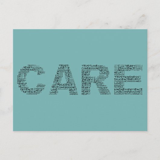 Hospice Workers Embody a Spirit of Caring Briefkaart (Voorkant)