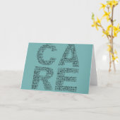 Hospice Workers Embody a Spirit of Caring Kaart (Gele Bloem)