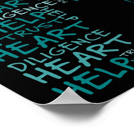 Hospice Workers Embody a Spirit of Caring Poster (Hoek)