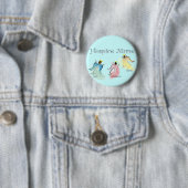 Hospice Zurse 3 Angels Design Ronde Button 5,7 Cm (In situ)