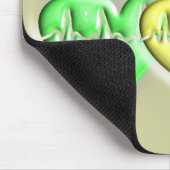 Hospice Zurse 3D Hearts Muismat (Hoek)
