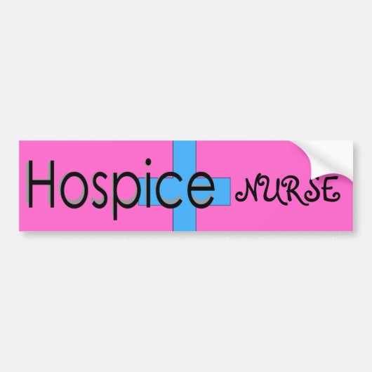 Hospice Zurse Bumpersticker (Voorkant)