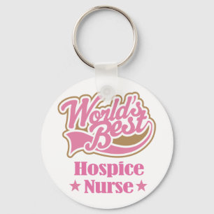 Hospice Zurse Gift (Beste werelden) Sleutelhanger