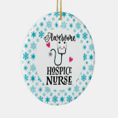 Hospice Zurse Gift Keramisch Ornament (Rechts)
