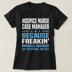 Hospice Zurse Hoesje Manager T-shirt