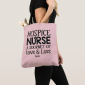 Hospice Zurse Reis Roze Tote Bag (Dichtbij)