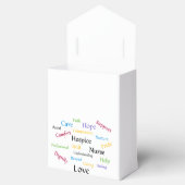 Hospice Zurse Tent Favor Box Bedankdoosjes (Geopend)