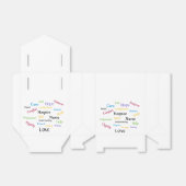 Hospice Zurse Tent Favor Box Bedankdoosjes (Uitgevouwen)