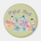 Hospice Zurse WHISPY Angels Design Magneet (Voorkant)