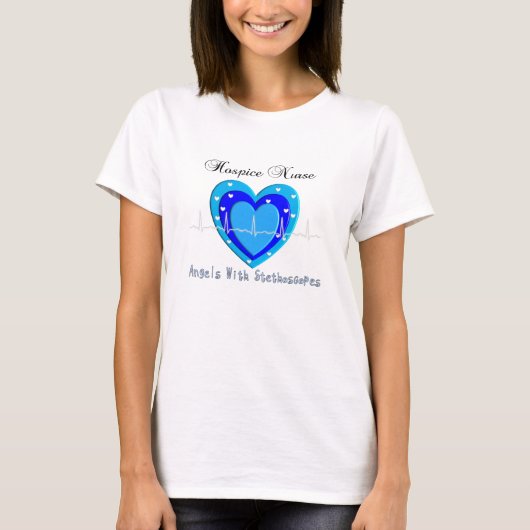 Hospice Zuster T-Shirt voor vrouwen (Voorkant)
