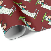 Hospital Bed Cadeaupapier (Rol Hoek)