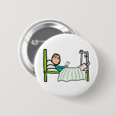 Hospital Bed Ronde Button 5,7 Cm (Voorkant /achterkant)