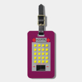 Hospital Building Emergency Entrance Bagagelabel (Voorkant verticaal)