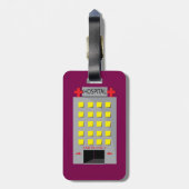 Hospital Building Emergency Entrance Bagagelabel (Achterkant verticaal)