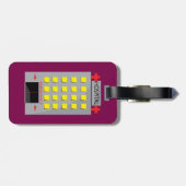 Hospital Building Emergency Entrance Bagagelabel (Achterkant horizontaal)